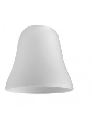 Set Of 3 Olympus Frosted Glass Bell NE Pendant Shades (Shade Only)