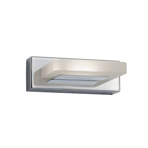 Mirrorstone LED Chrome/Frosted Glass Wall Light 