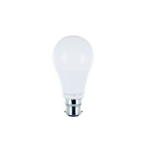 Integral Classic Frosted Bulb 13.5W (100W) 5000K 1521lm B22 Non-Dimmable 200 deg Beam Angle