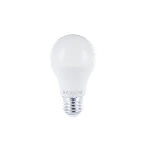 Integral Classic Frosted Bulb 8.6W (75W) 5000K 806lm E27 Non-Dimmable 220 deg Beam Angle