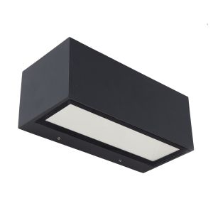 Lutec Large Gemini Up/Down Outdoor LED Wall Light 4000K