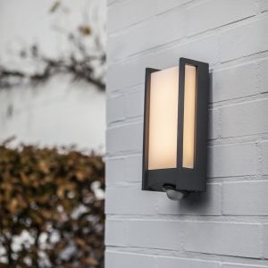 Qubo Outdoor LED Wall Light With PIR Motion Sensor