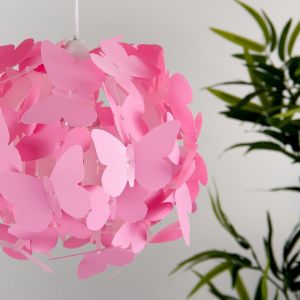 Pink Butterfly Ball NE Pendant Shade (Shade Only)