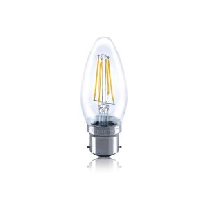 Integral LED Candle Full Glass Omni-Bulb 4W (40W) 2700K 470lm B22 Non-Dimmable 300 deg Beam Angle
