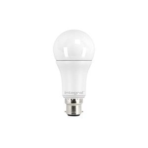 Integral Classic Frosted Bulb 11W (100W) 2700K 1060lm B22 Dimmable 200 deg Beam Angle