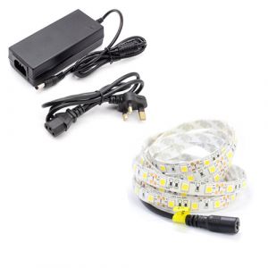 2m Single Colour LED Strip Light Kit (60x5050, 14.4W, 1020LM)