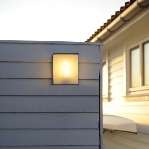 Large Box Cube Outdoor LED Wall Light