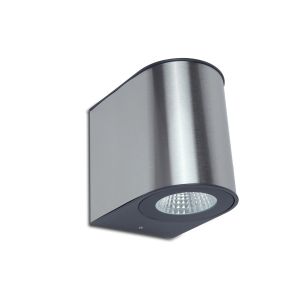 Large Gemini Round Up/Down Outdoor LED Wall Light
