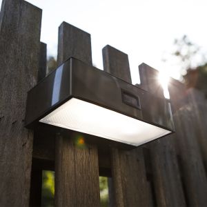 Brick Solar Outdoor LED Wall Light With PIR Motion Sensor
