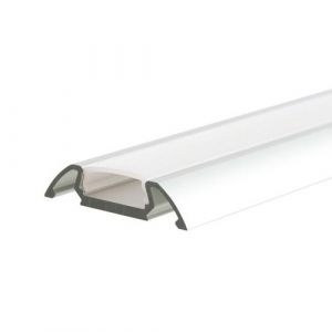 Wide Aluminium Profile/Extrusion, 1m & 2m Option, Diffusers Available