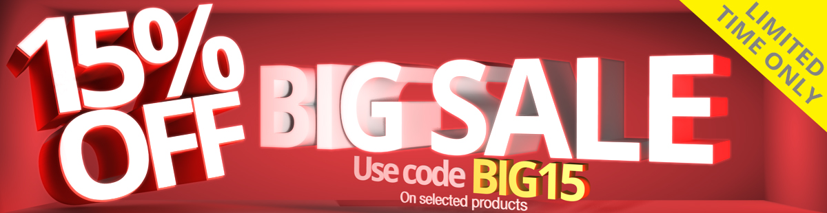 January - Limited Time BIG15 Promo LED Discount Code