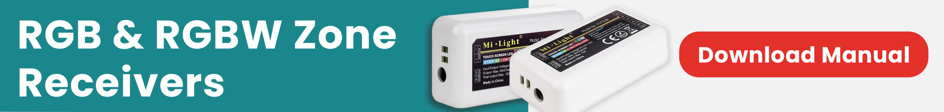 EasiLight RGB LED Zone Receiver Manual